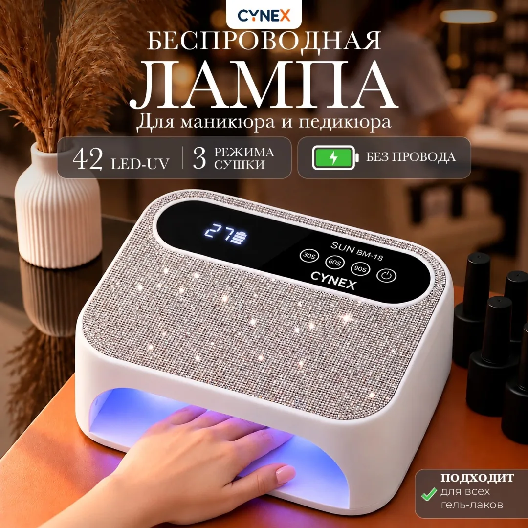 Лампа CYNEX SUN BM 18 LED-UV 168 Вт — фото 1