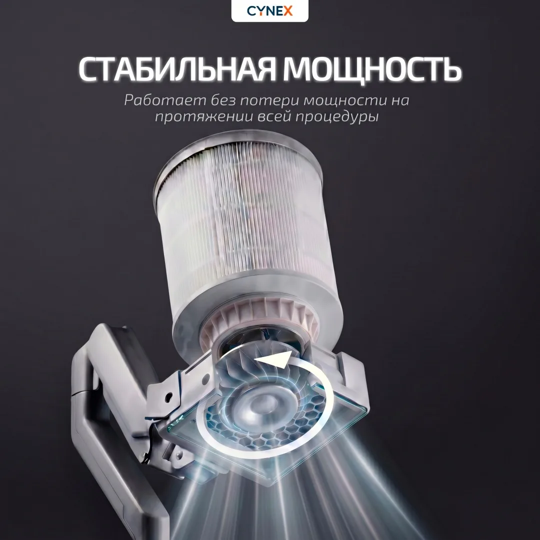 CYNEX вытяжка, пылесос PRO1 40 Вт — фото 2