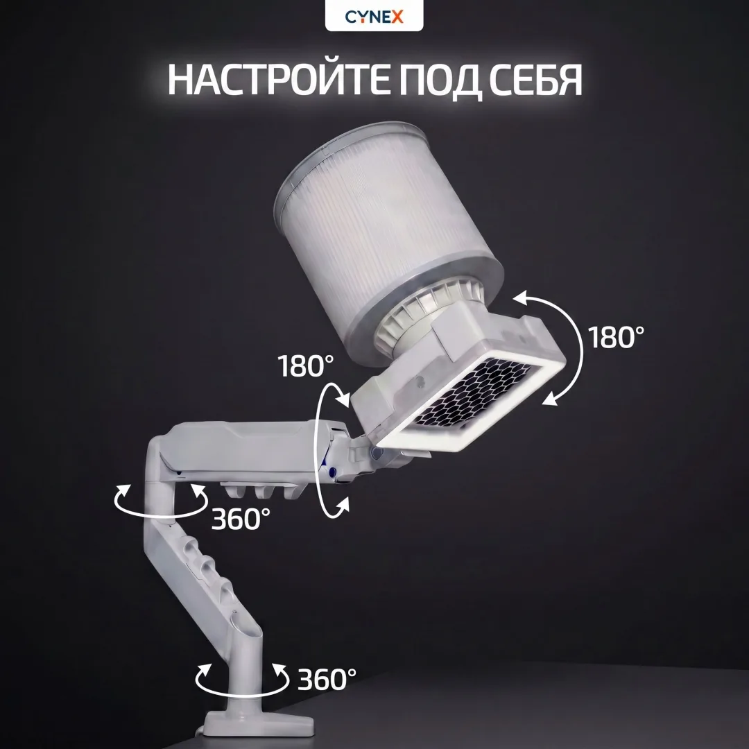 CYNEX вытяжка, пылесос PRO1 40 Вт — фото 3